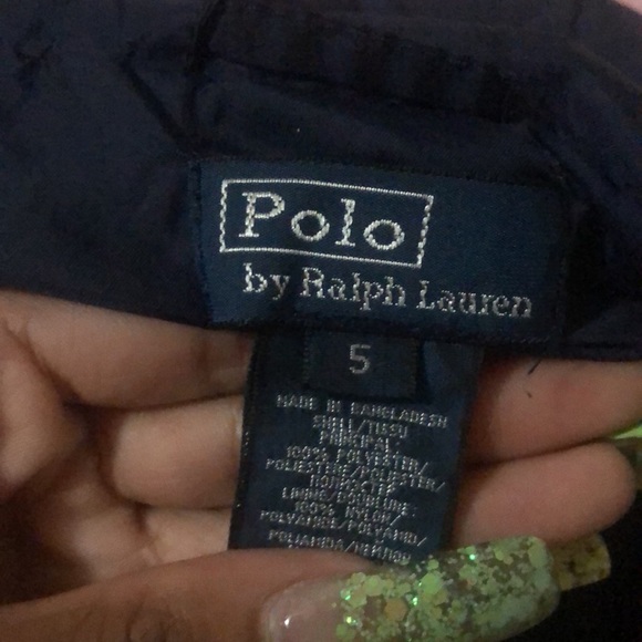 Polo Ralph Lauren boy hoodie navy blue 5y windbreaker - Picture 4 of 7